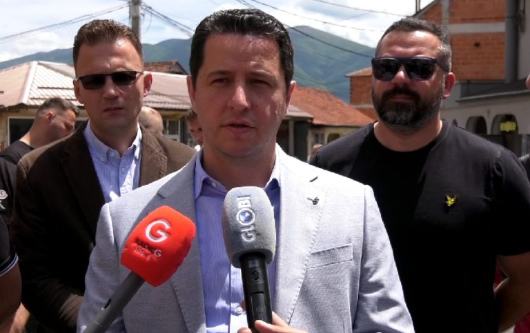 Valbon Limani përuroi asfaltimin e rrugës kryesore të fshatit Zdunjë