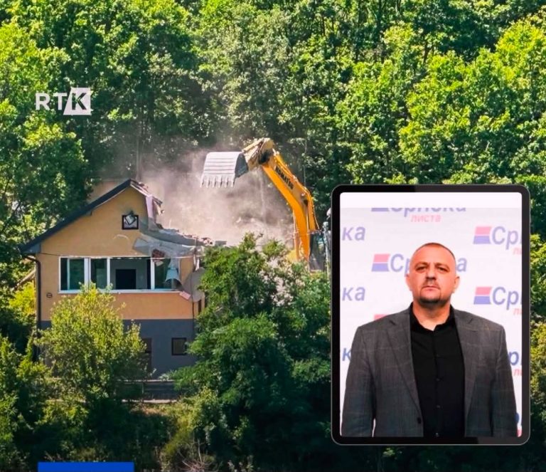 Rrënohen 11 objekte përreth Ujmanit, njëra nga to e nënkryetarit të Listes Serbe, Ivan Zaporozhac