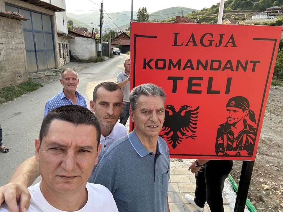 Në Hotlën e Hysni Shaqirit u përurua Lagjja e Komandant Teli t