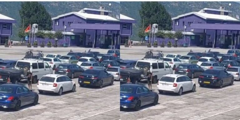 Kolonat  e gjata në Morinë dhe Vermicë, radhë automjetesh gjatë sezonit turistik